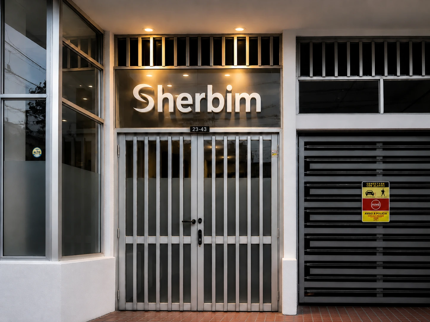 Fachada de la sede de Sherbim en Pereira