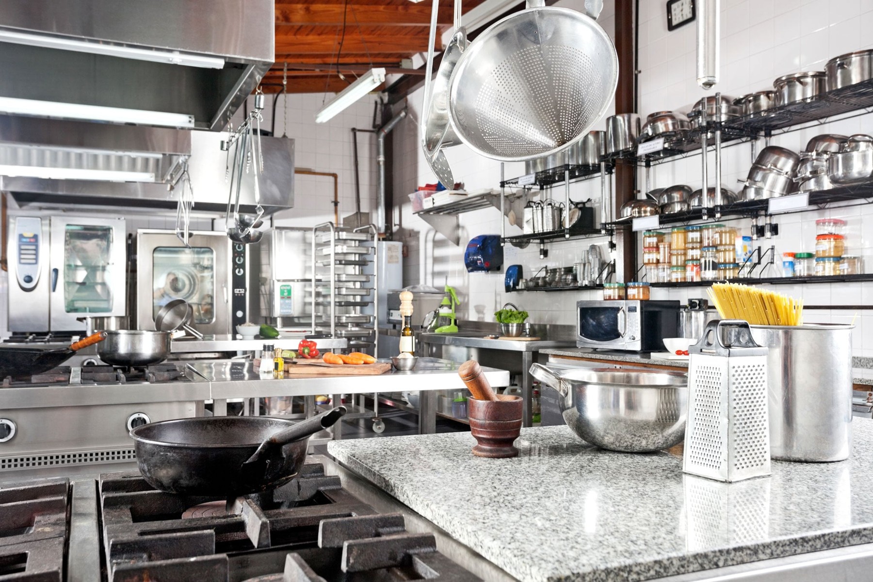 Asesoría en montaje de cocinas industriales