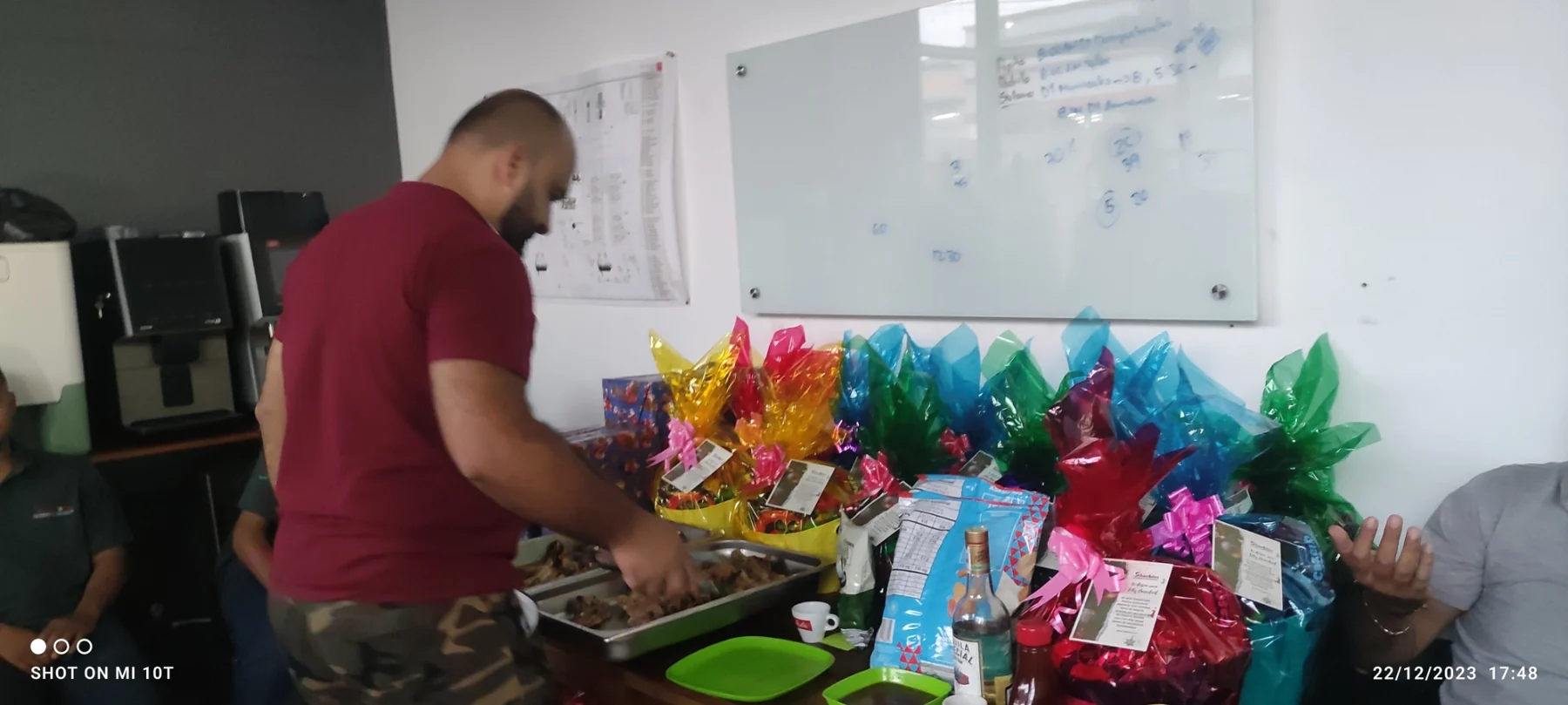 Celebración e integración del equipo Sherbim